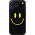 Black Happy Face iPhone 17 Pro Skin