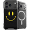 Black Happy Face iPhone 18 Pro MagSafe Case