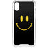 Black Happy Face iPhone XS Clear Case