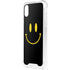 Black Happy Face iPhone XS Clear Case