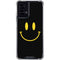 Black Happy Face Moto G Power 5G (2024) Clear Case