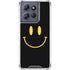 Black Happy Face Moto G Stylus 5G (2025) Clear Case