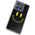 Black Happy Face Moto G Stylus 5G (2025) Clear Case