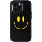 Black Happy Face Otterbox Defender iPhone Skin