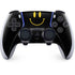 Black Happy Face PS5 DualSense Edge Pro Controller Skin