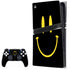 Black Happy Face PlayStation PS5 Skins