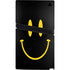 Black Happy Face PS5 Pro Console Skin