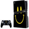 Black Happy Face PS5 Pro Disk Bundle Skin