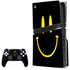 Black Happy Face PS5 Pro Disk Bundle Skin