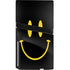 Black Happy Face PS5 Pro Disk Console Skin