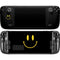 Black Happy Face Steam Deck Handheld Gaming Computer OLED Skin