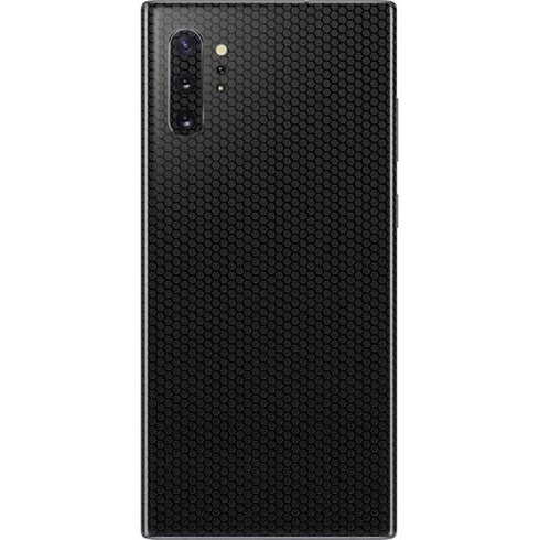 Specialty Vinyl Black Hex Texture Galaxy Note 10 Plus Skin