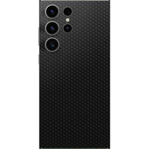 Specialty Vinyl Black Hex Texture Galaxy S24 Ultra Skin