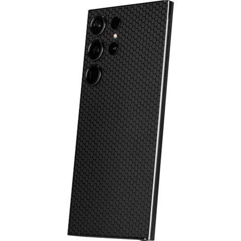 Specialty Vinyl Black Hex Texture Galaxy S25 Ultra Skin