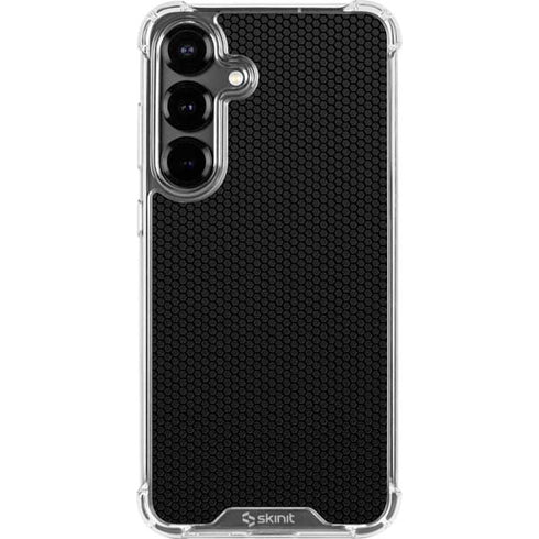 Specialty Vinyl Black Hex Texture Galaxy S26 Clear Case