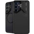 Specialty Vinyl Black Hex Texture Galaxy S26 Kickstand Case