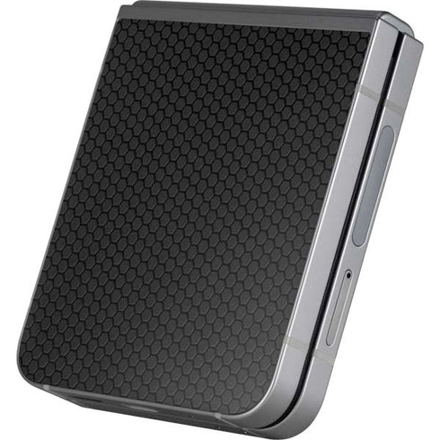 Specialty Vinyl Black Hex Texture Galaxy Z Flip6 Skin