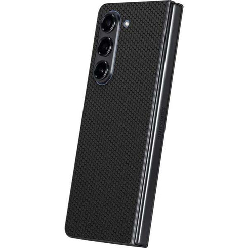 Specialty Vinyl Black Hex Texture Galaxy Z Fold5 5G Skin