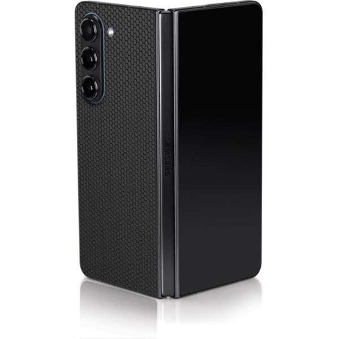 Specialty Vinyl Black Hex Texture Galaxy Z Fold5 5G Skin