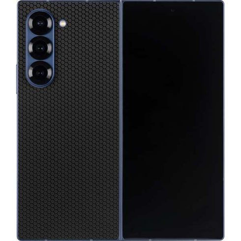Specialty Vinyl Black Hex Texture Galaxy Z Fold6 Skin