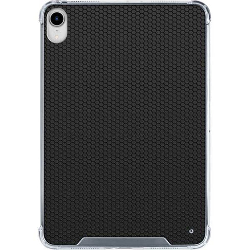 Specialty Vinyl Black Hex Texture iPad 11th Gen (2025) Clear Case