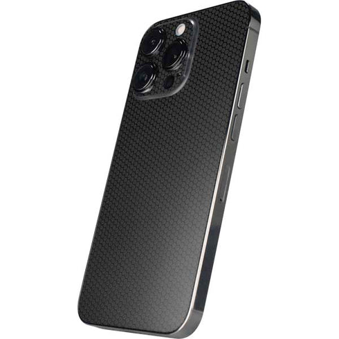 Specialty Vinyl Black Hex Texture iPhone 16 Pro Max Skin