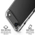 Specialty Vinyl Black Hex Texture iPhone 17 Air Clear Case