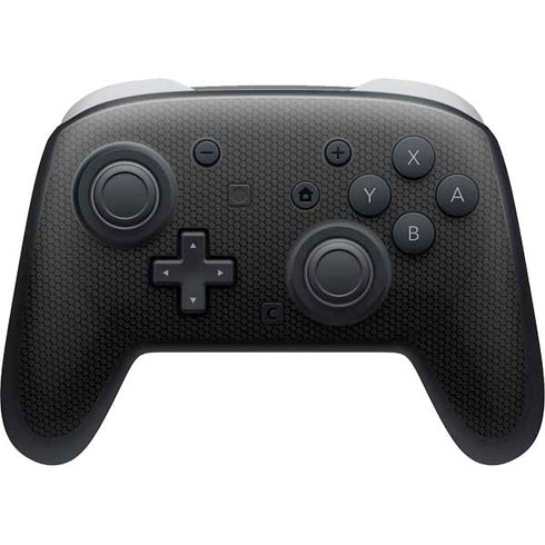 Specialty Vinyl Black Hex Texture Nintendo Switch 2 (2025) Pro Controller Skin