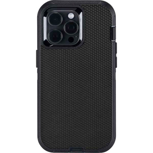 Specialty Vinyl Black Hex Texture Otterbox Defender iPhone Skin