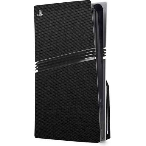 Specialty Vinyl Black Hex Texture PS5 Pro Disk Console Skin