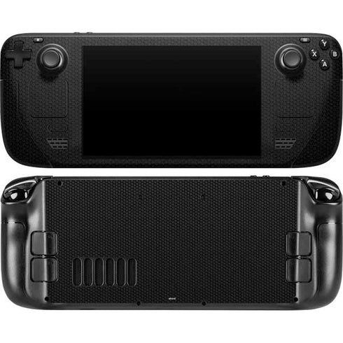 Specialty Vinyl Black Hex Texture Steam Deck Handheld Gaming Computer OLED Skin