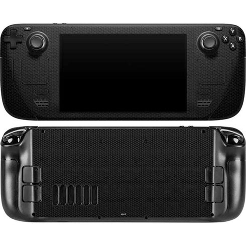 Specialty Vinyl Black Hex Texture Steam Deck Handheld Gaming Computer Skin