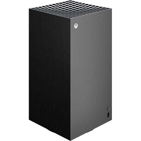 Specialty Vinyl Black Hex Texture Xbox Series X Skins