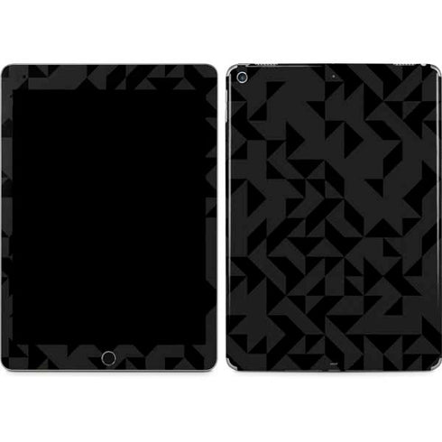 Black Geometric iPad Skins