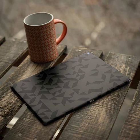 Black Geometric iPad Skins