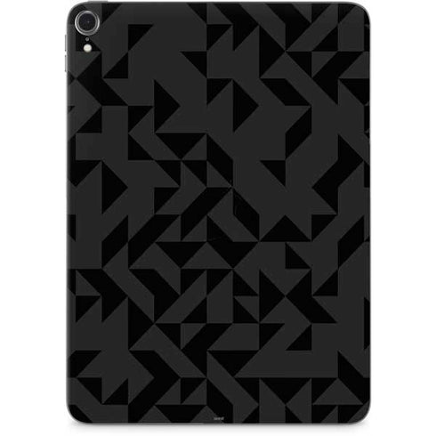 Black Geometric Apple iPad Pro Skin