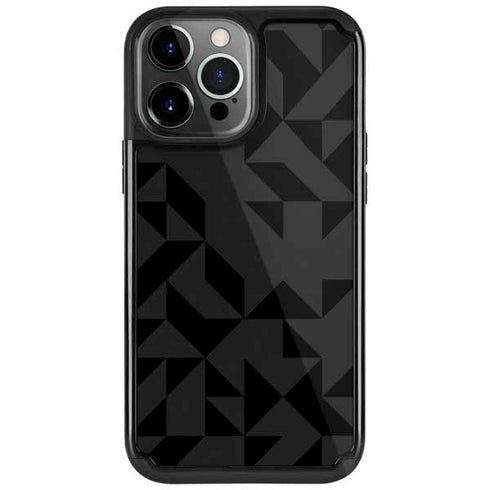 Black Geometric iPhone Cases