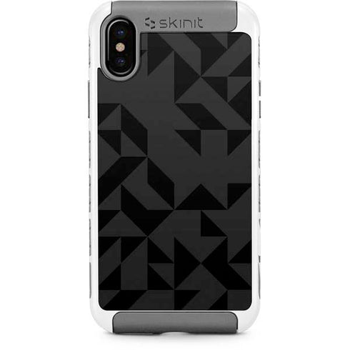 Black Geometric iPhone Cases