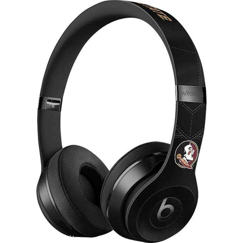 Florida State University Black Jersey Beats Solo 3 Wireless Skin