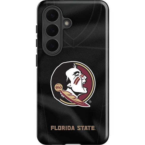 Florida State University Black Jersey Galaxy S26 Impact Case