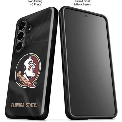 Florida State University Black Jersey Galaxy S26 Impact Case