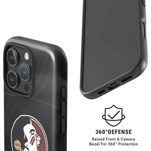 Florida State University Black Jersey iPhone 16 Pro Magsafe Impact Case