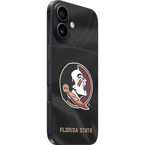 Florida State University Black Jersey iPhone 16 Skin