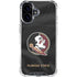 Florida State University Black Jersey iPhone 17 Clear Case