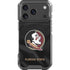 Florida State University Black Jersey iPhone 18 Pro Clear Case