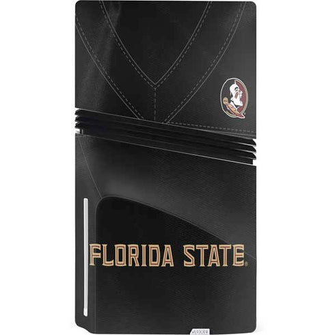 Florida State University Black Jersey PS5 Pro Disk Bundle Skin
