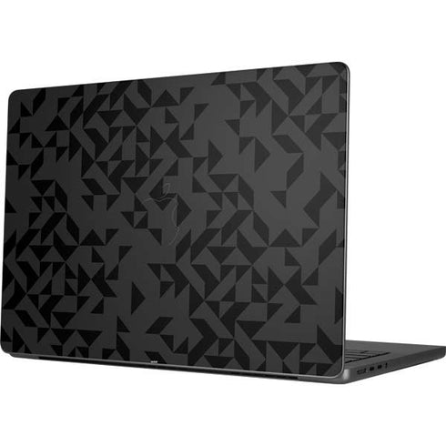 Black Geometric Apple MacBook Pro 14-inch Skin