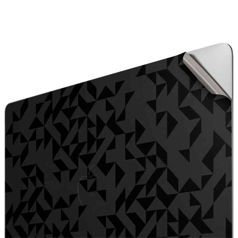 Black Geometric Apple MacBook Pro 16-inch Skin