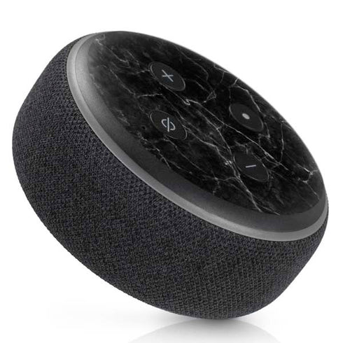 Black Marble Amazon Echo Dot Skin