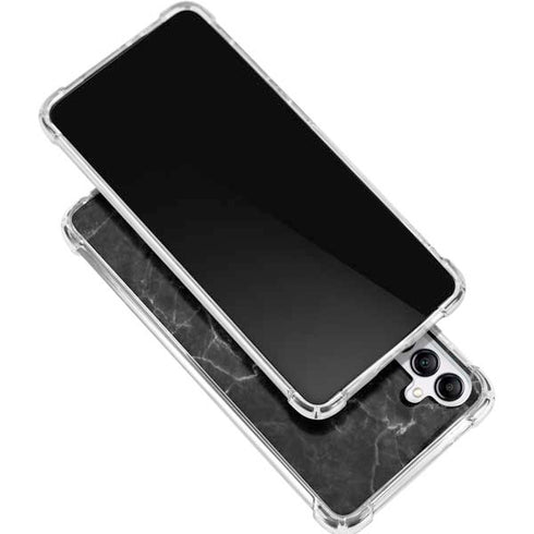Black Marble Gabb Phone 4 Clear Case